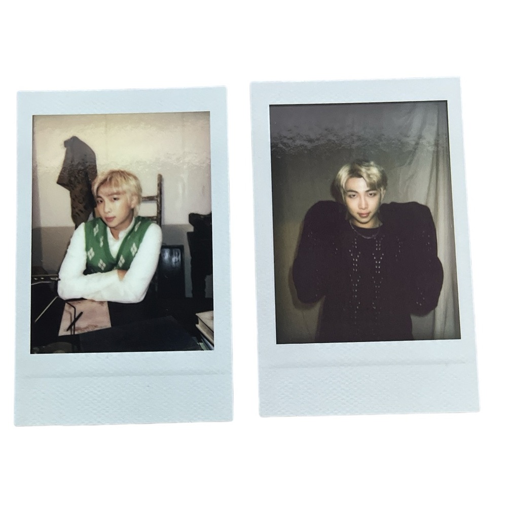 BTS DECO KIT POLAROID PHOTO CARDS /2 SET/RM/OFFICIAL MERCH💜